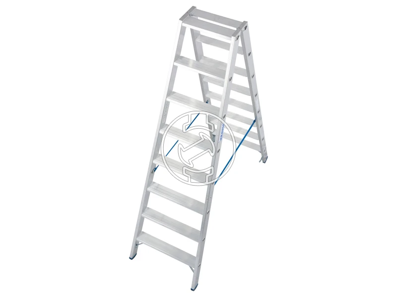 Krause két oldalon járható állólétra 2 x 8 fokos | 2,05 m | Alumínium