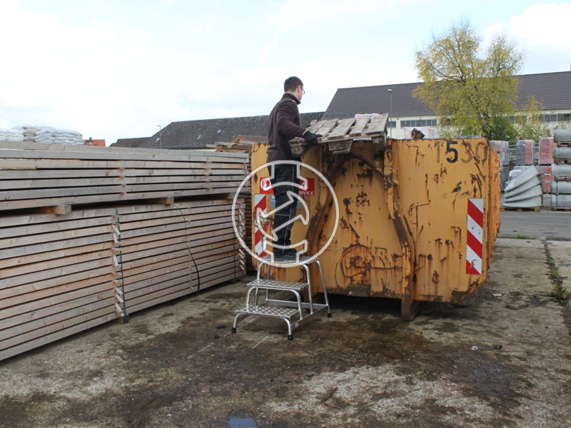 Krause STABILO munkadobogó aluminium 1x3