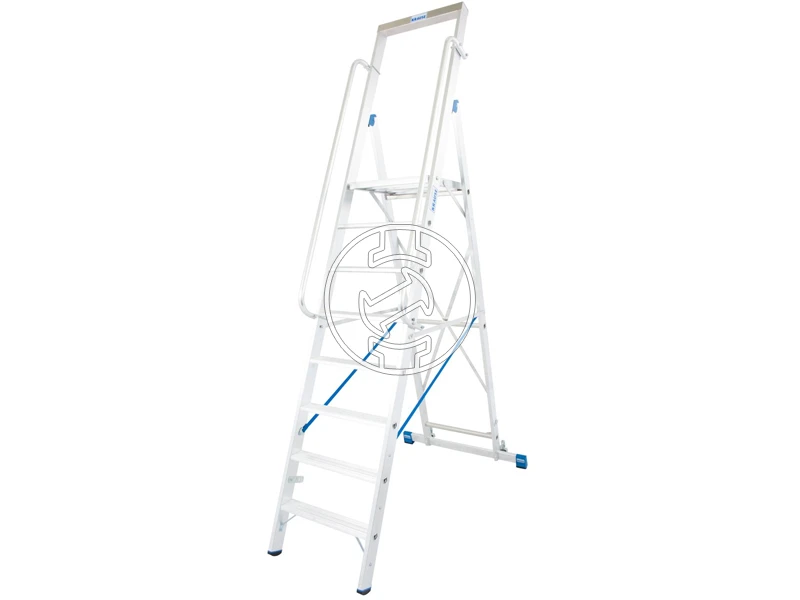 Krause STABILO lépcsős létra nagy dobogóval 1x8