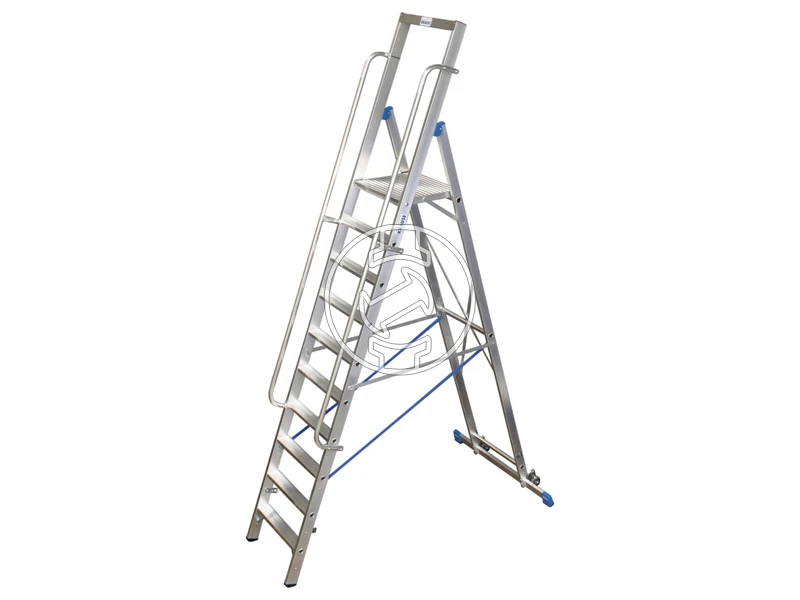 Krause STABILO lépcsős létra nagy dobogóval 1x10