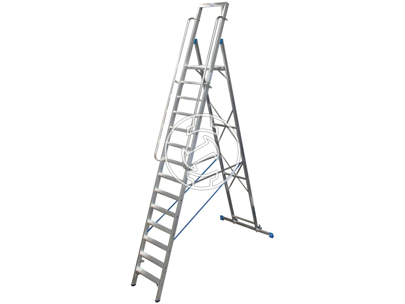 Krause STABILO lépcsős létra nagy dobogóval 1x14