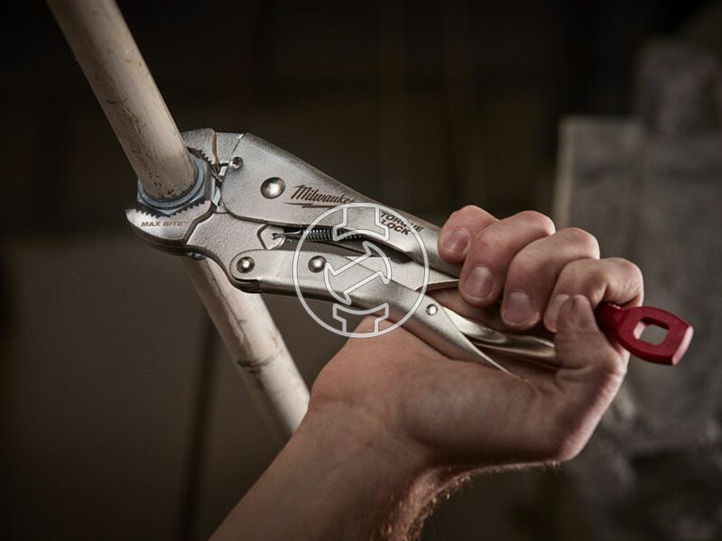 Milwaukee Torque Lock Max Bite pofájú, állítható 7 inch-es önzárófogó