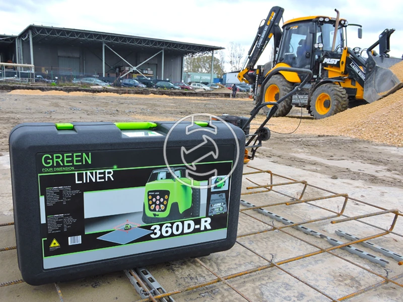 Green Liner 360D-R forgólézer készlet