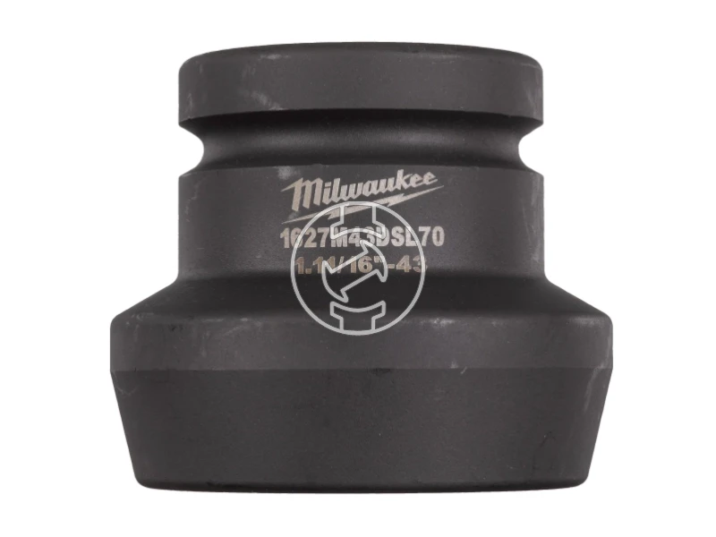 Milwaukee rövid gépi dugókulcs Bi-Square 1-11/16 inch