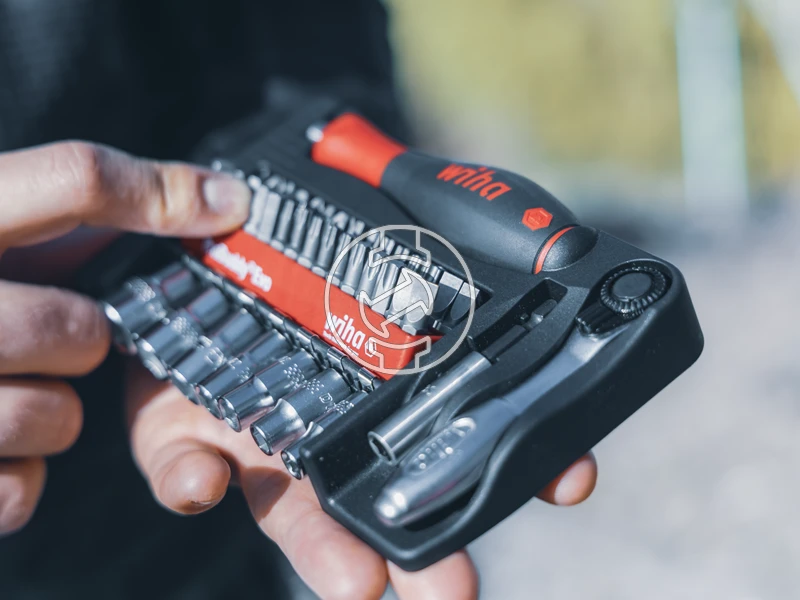 Wiha ProBuddy® Evo bit- és dugókulcskészlet vegyes, 40 db, 1/4 inch