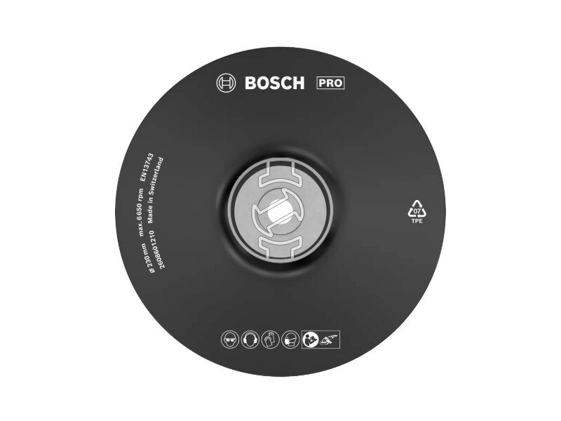 Bosch PRO Backing Pad Soft csiszolótányér sarokcsiszolóhoz 230 mm