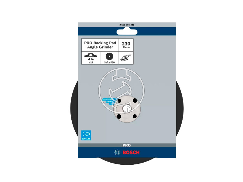 Bosch PRO Backing Pad Soft csiszolótányér sarokcsiszolóhoz 230 mm