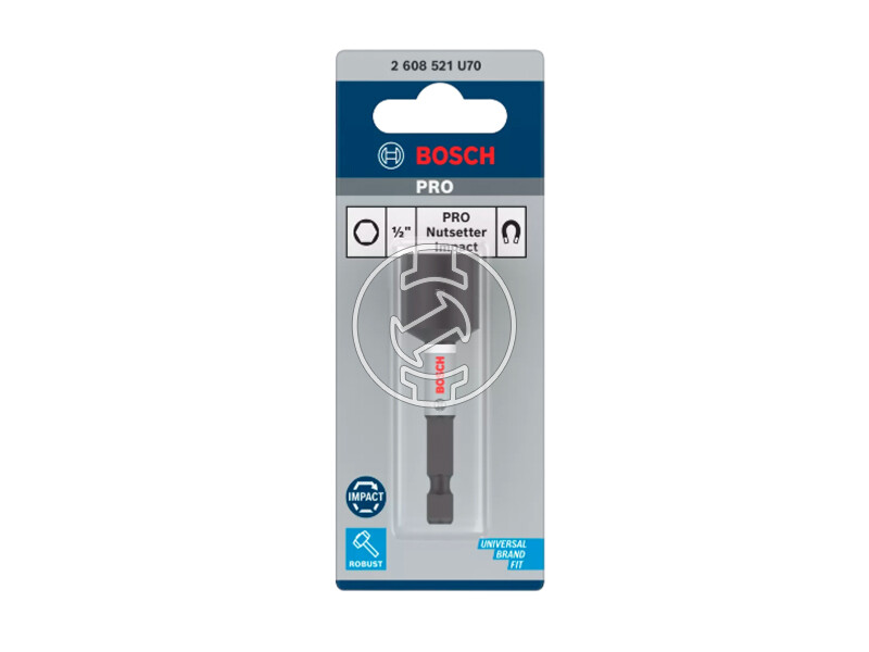 Bosch PRO Nutsetter Impact gépi dugókulcs 1/2 x 65 mm, 2 9/16 x 65 mm