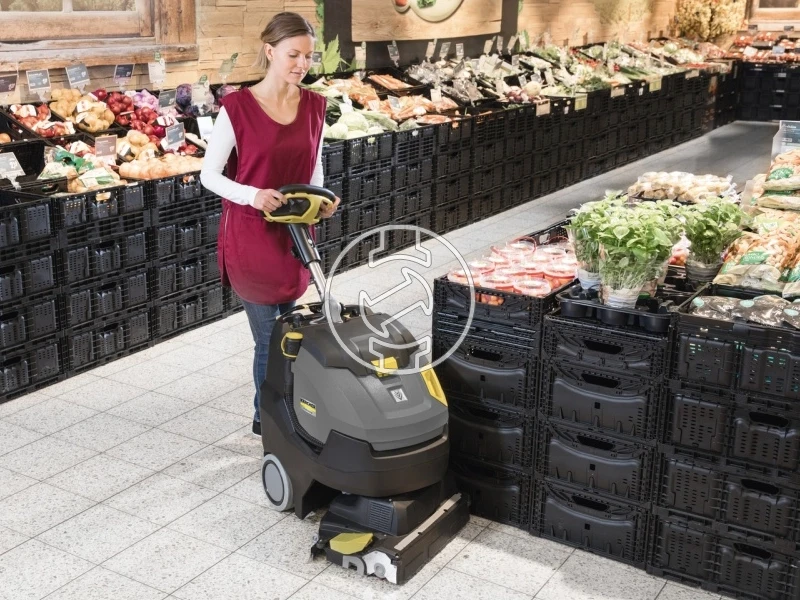 Karcher BR 45/22 C Bp Pack akkus padlótisztító