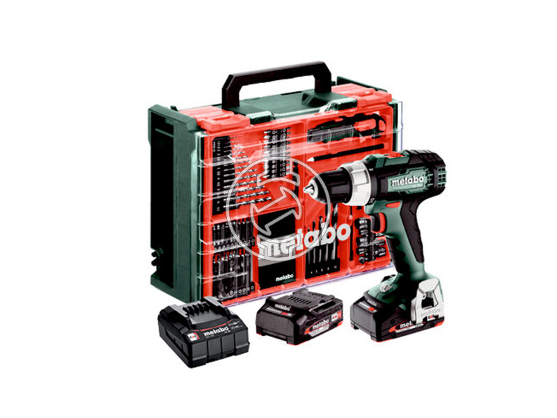 Metabo BS 18 L Set Mobil akkus fúrócsavarozó tokmányos