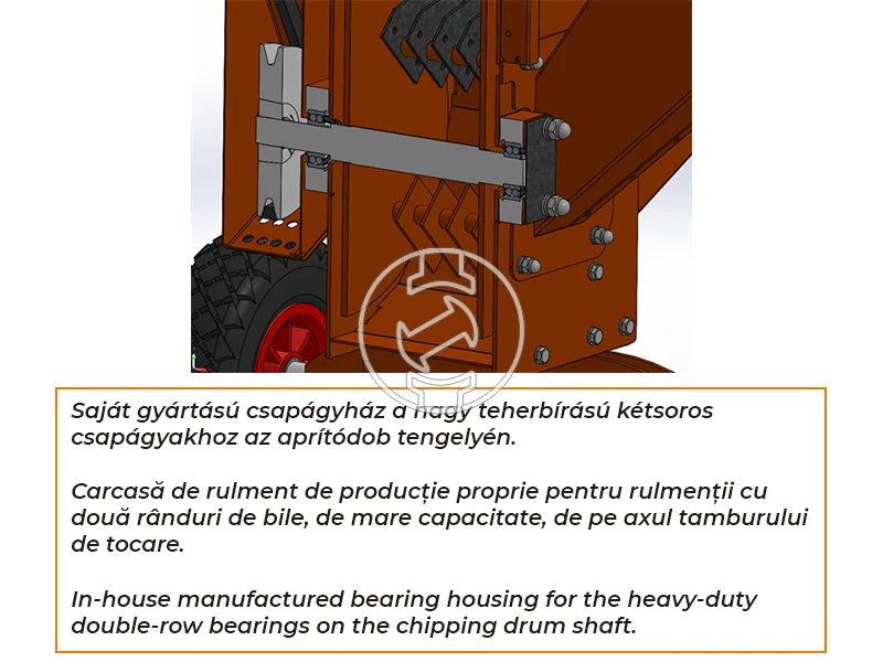 ZIVtec ZHA 420/90 R elektromos ágdaráló