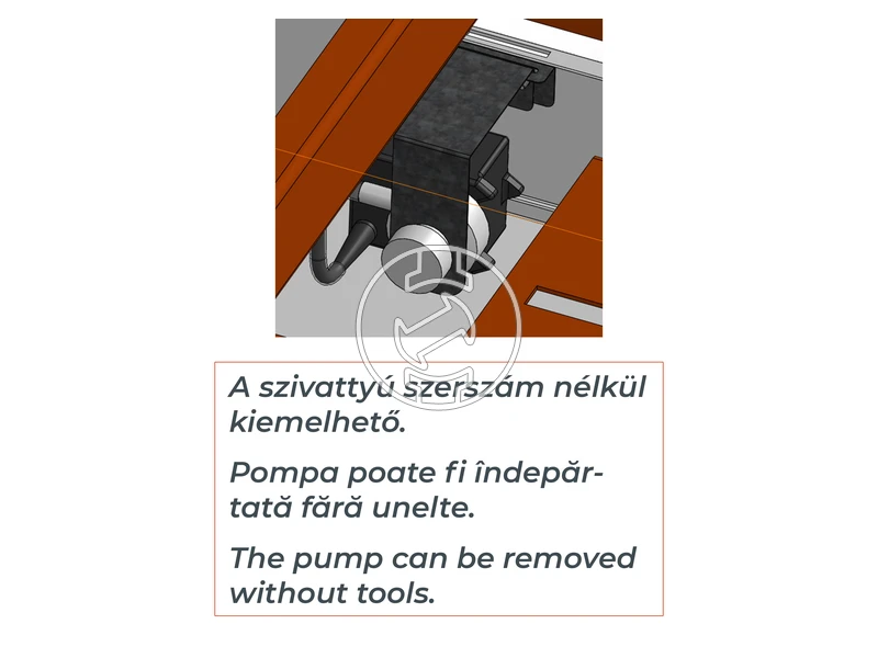 ZIVtec KTV400EECO elektromos asztali téglavágógép