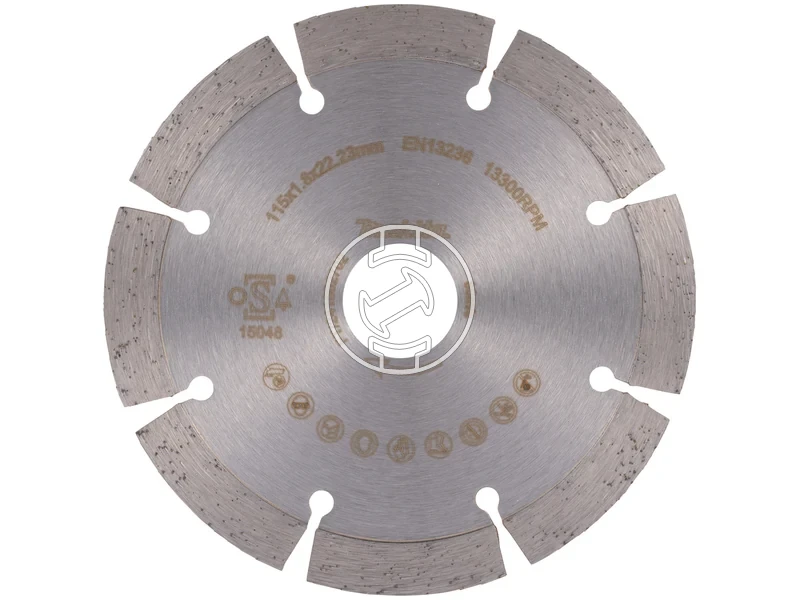 Kép: 115 mm gyemanttarcsa DIAMAK szegmentalt.webp