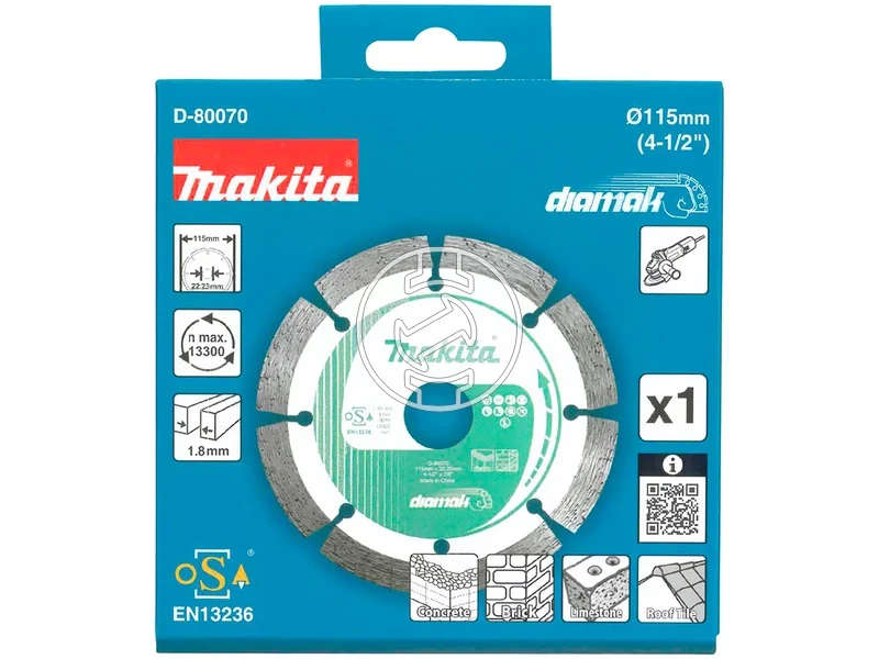 Kép: 115 mm gyemanttarcsa DIAMAK szegmentalt.webp