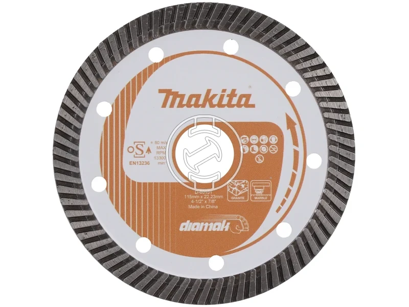 Kép: 115 mm gyemanttarcsa DIAMAK TURBO szegmens 10 mm.webp