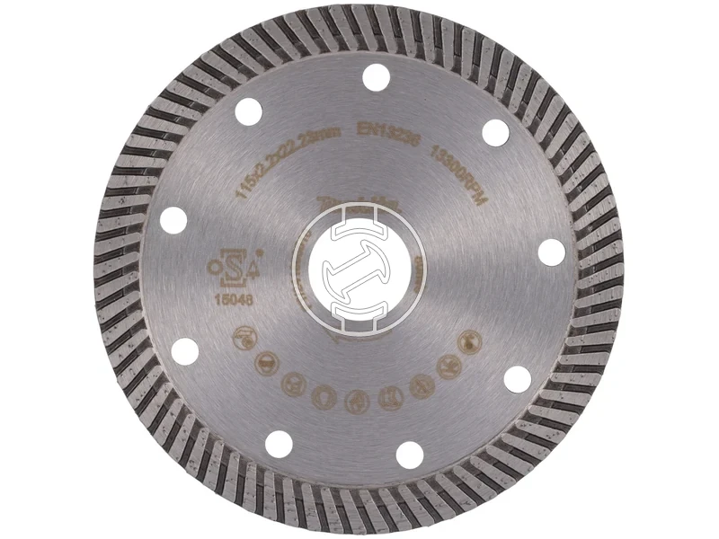 Kép: 115 mm gyemanttarcsa DIAMAK TURBO szegmens 10 mm.webp