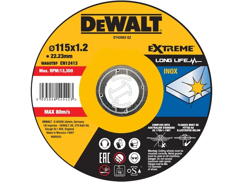 Kép: 115 X 1.2MM EXTREME VAGOKORONG INOX.webp