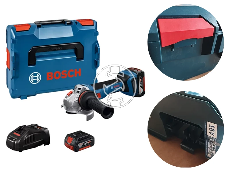 Bosch GWS 18V-11 S akkus sarokcsiszoló (újracsomagolt)