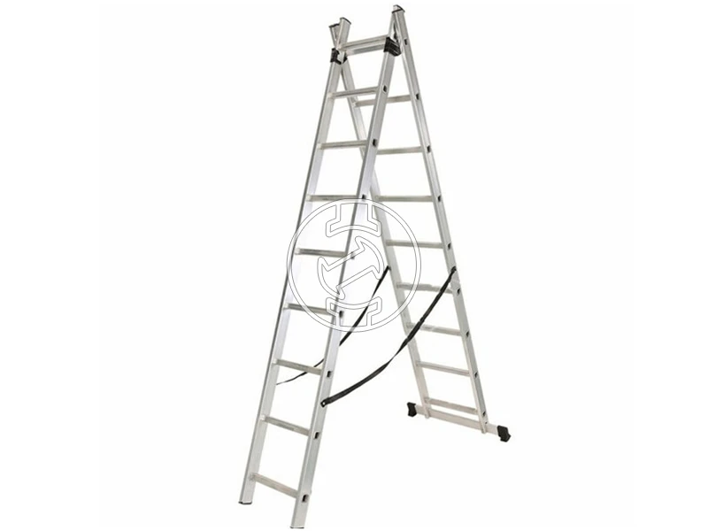 Ztrust kétrészes többcélú létra 2 x 12 fokos | 5,8 m | Alumínium