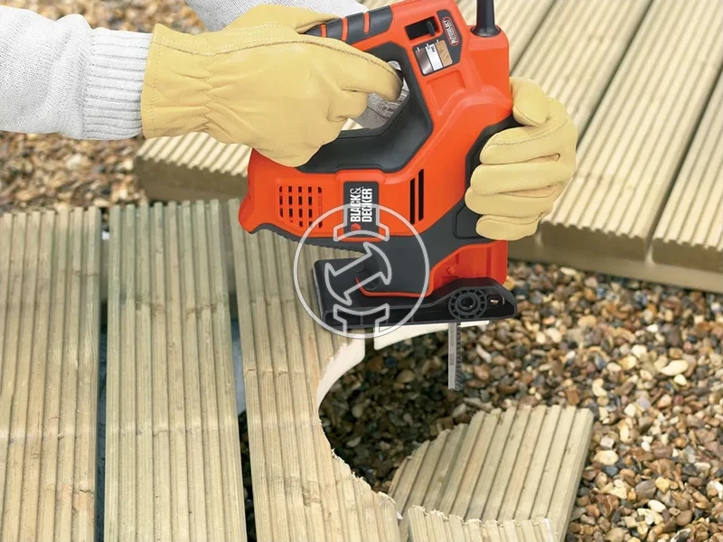 Black+Decker RS890K-QS elektromos orrfűrész Löket hossz: 23 mm | Löketszám: 0 - 27001/min | 500 W