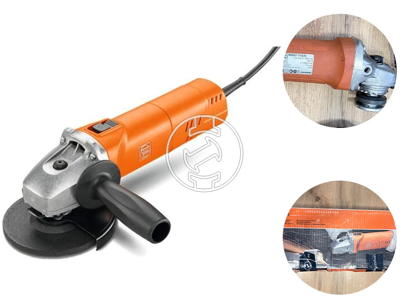 Fein WSG 7-115 elektromos sarokcsiszoló (újracsomagolt)