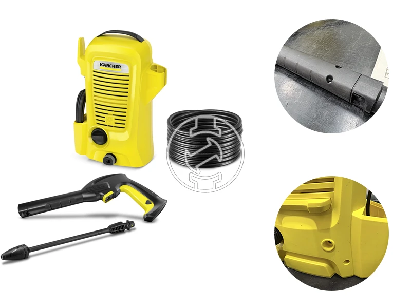 Karcher K2 UNED elektromos magasnyomású mosó (újracsomagolt)