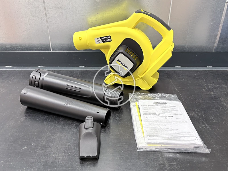 Karcher LB2 BAT SET akkus lombfúvó (újracsomagolt)