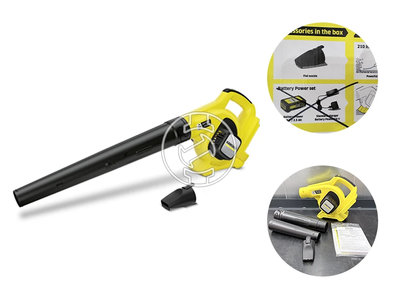 Karcher LB2 BAT SET akkus lombfúvó (újracsomagolt)