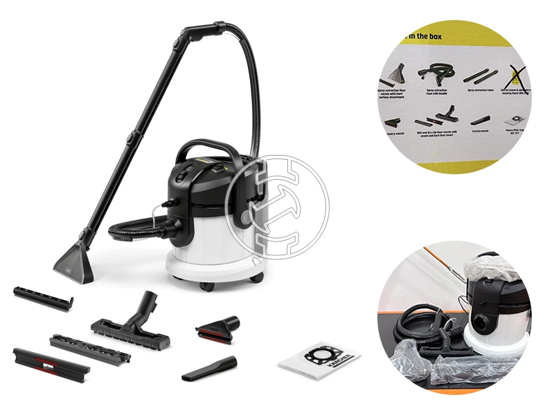 Karcher SE4 elektromos kárpittisztító (újracsomagolt)