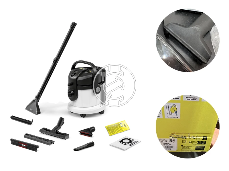 Karcher SE4 elektromos kárpittisztító (újracsomagolt)