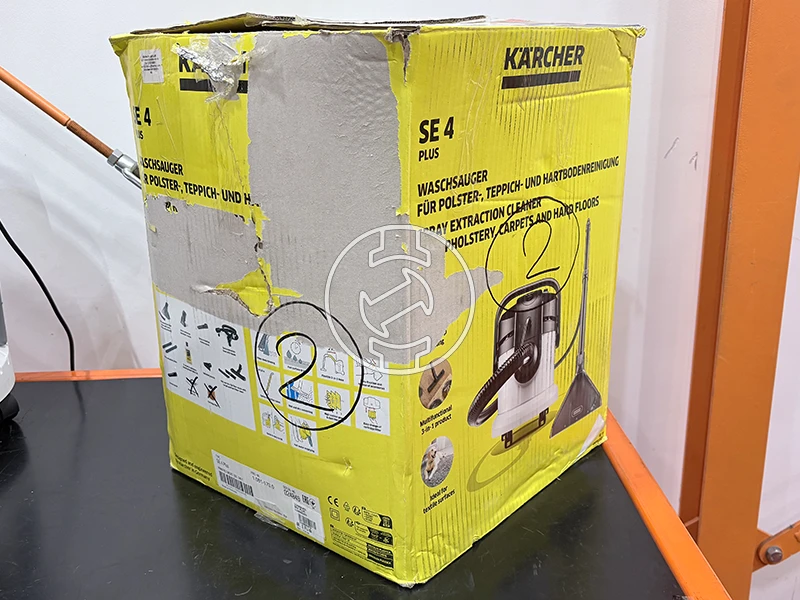 Karcher SE4 PLUS elektromos kárpittisztító (újracsomagolt)
