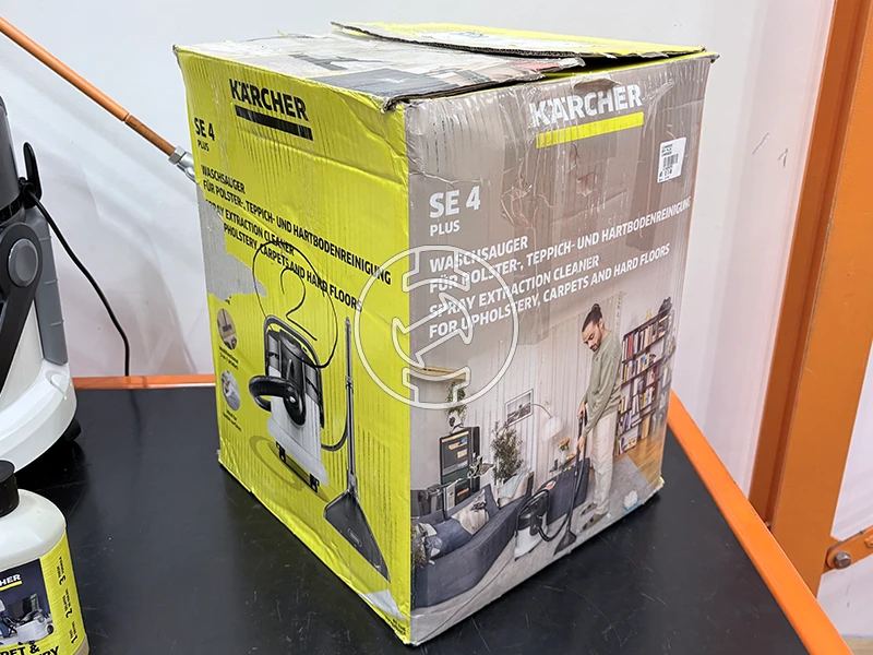 Karcher SE4 PLUS elektromos kárpittisztító (újracsomagolt)