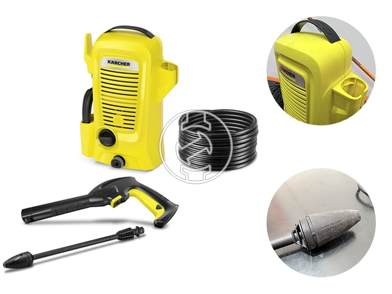 Karcher K2 UNED elektromos magasnyomású mosó (újracsomagolt)