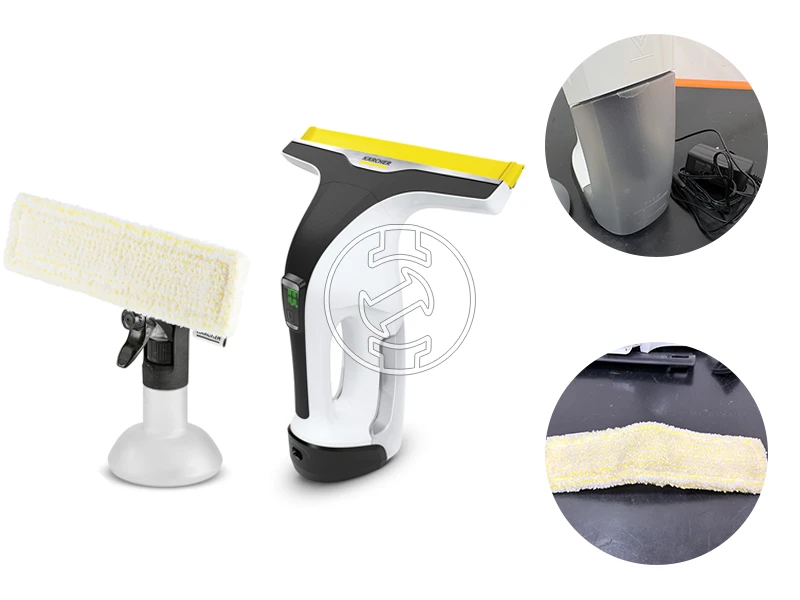 Karcher WV6 PLUS P akkus ablaktisztító (újracsomagolt)