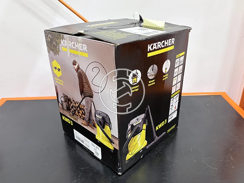 Karcher KWD 3 elektromos porszívó (újracsomagolt)