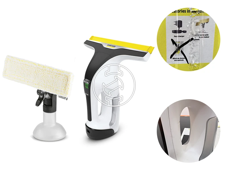 Karcher WV6 PL akkus ablaktisztító (újracsomagolt)