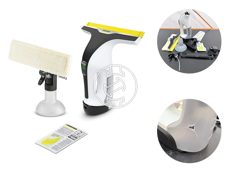 Karcher WV6 PL akkus ablaktisztító (újracsomagolt)