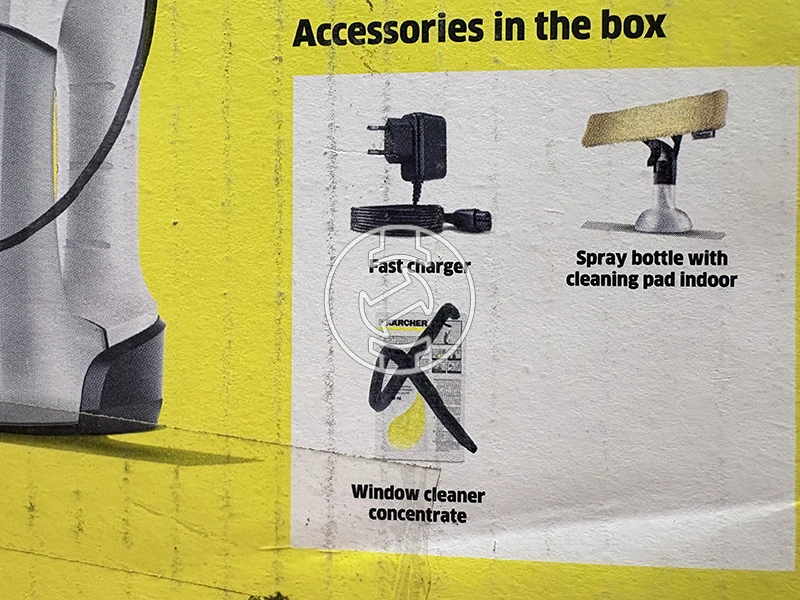 Karcher WV6 PL akkus ablaktisztító (újracsomagolt)