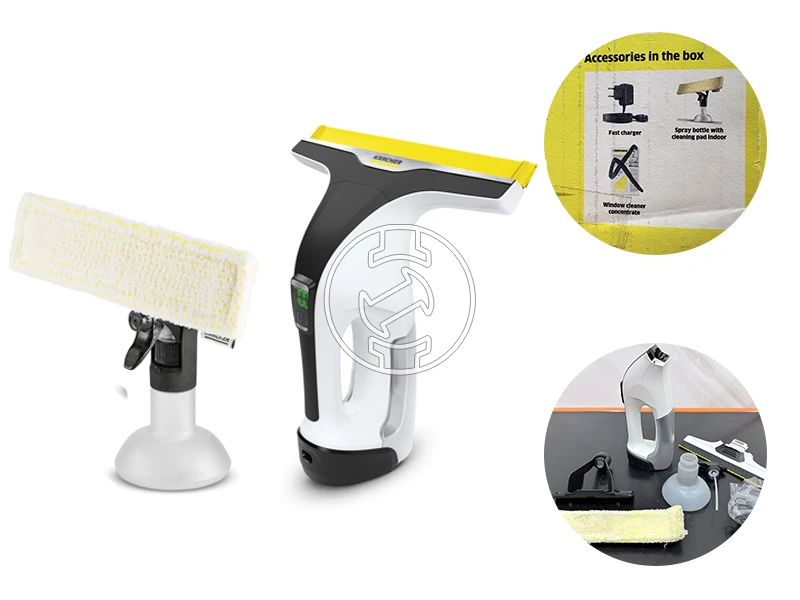Karcher WV6 PL akkus ablaktisztító (újracsomagolt)