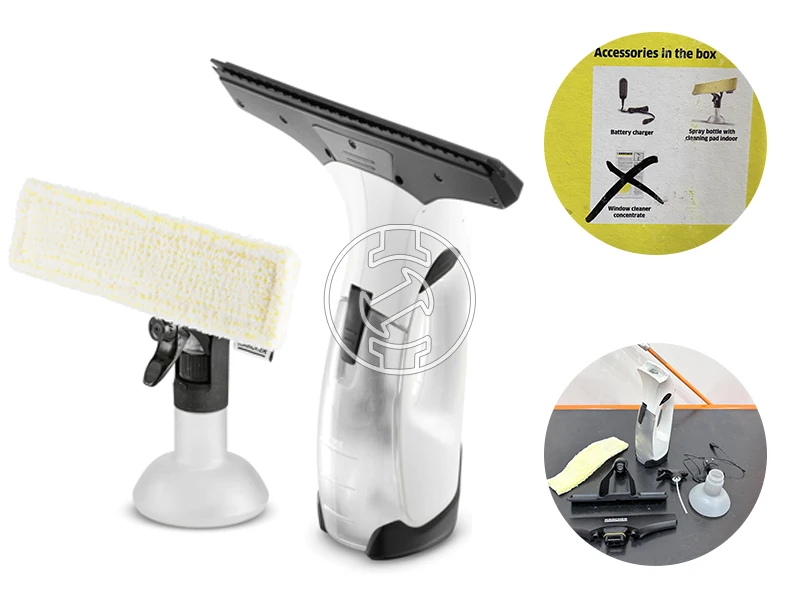Karcher WV2 PL akkus ablaktisztító (újracsomagolt)