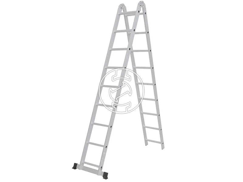 Ztrust ML209 kétrészes csuklós többcélú létra (újracsomagolt)