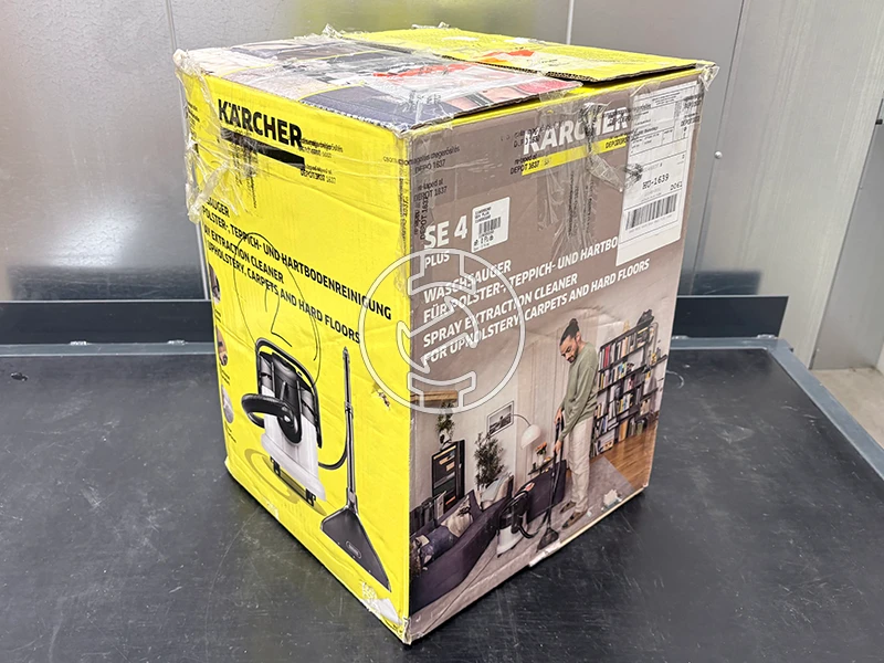 Karcher SE4 PLUS elektromos kárpittisztító (újracsomagolt)