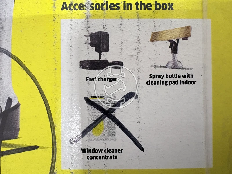 Karcher WV6 PL akkus ablaktisztító (újracsomagolt)