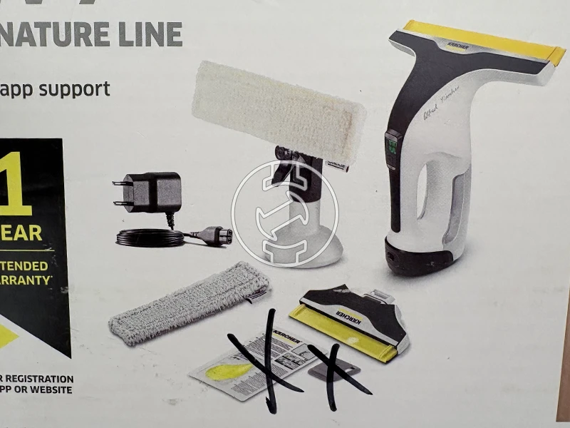 Karcher WV7 SLINE akkus ablaktisztító (újracsomagolt)