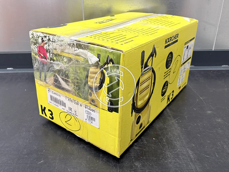 Karcher K3 CLASSIC elektromos magasnyomású mosó (újracsomagolt)