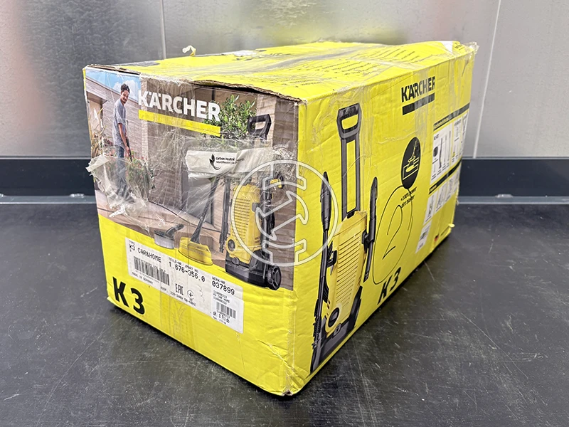 Karcher K3 CAR HOME elektromos magasnyomású mosó (újracsomagolt)