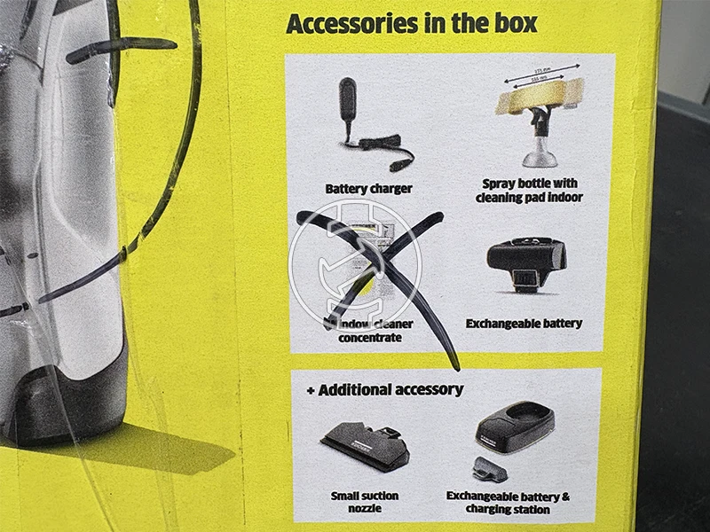 Karcher WV5 PLUS akkus ablaktisztító (újracsomagolt)