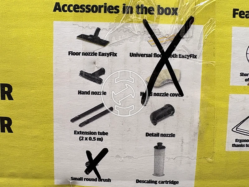 Karcher SC3 EF gőztisztító (újracsomagolt)