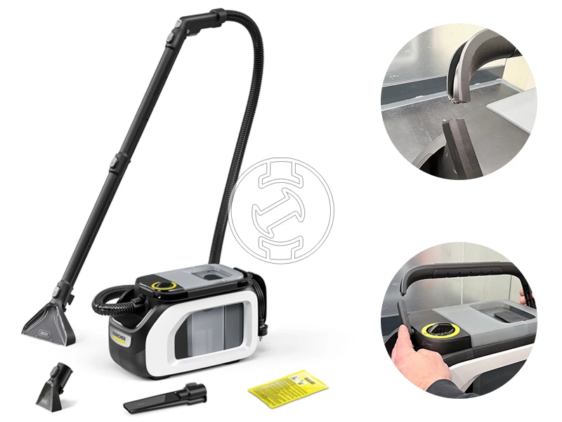 Karcher SE3 COMPACT FLOOR elektromos kárpittisztító (újracsomagolt)