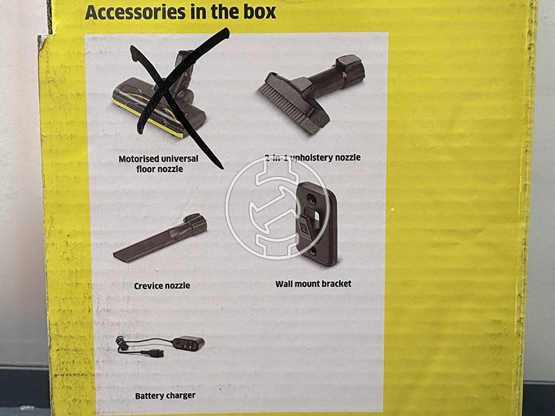 Karcher VC4 CL akkus porszívó (újracsomagolt)